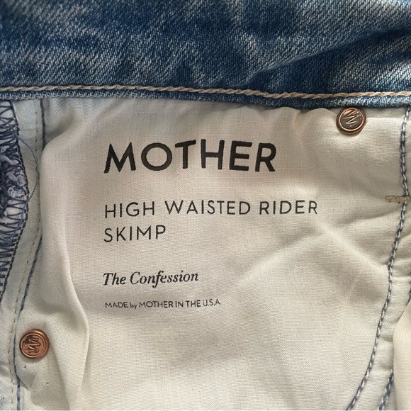 MOTHER SUPERIOR High Waisted Rider Skimp - Picture 7 of 16